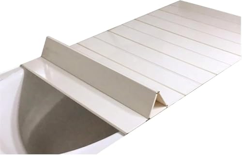 Vilom 軽量折り畳み式バスタブカバー保温で省エネ防塵で清潔をキープ耐荷重でスマホ置き場としても活用可能抗菌加工でお手入れ簡単収納に困らず安全対策にもなる浴室の必須マルチアイテム