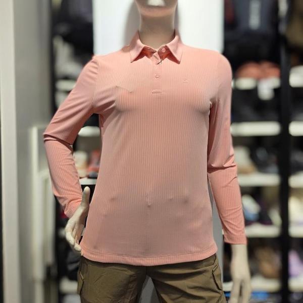 WT0487WPK 女性の季節の変わり目 長袖 リブ カラートップス (S41558781)