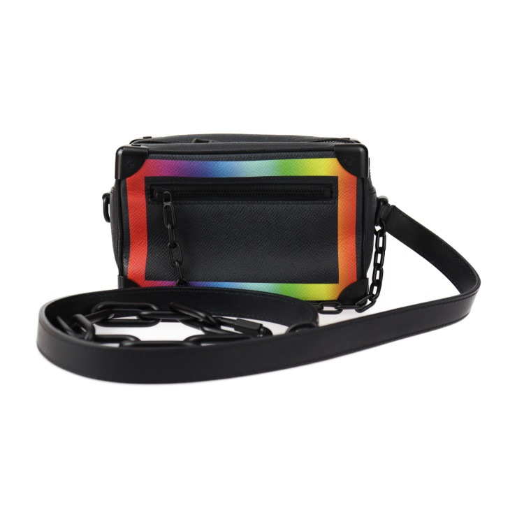 超美品 LOUIS VUITTON ルイ ヴィトン ミニ ソフトトランク ショルダーバッグ M30351 タイガ ブ【本物保証】 274,600円