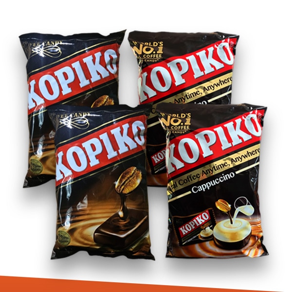コーヒー味キャンディ [800g+800g] + カプチーノ味キャンディ [800g+800g]