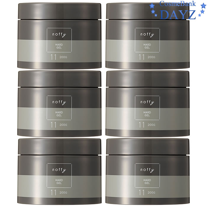 フォード ノフィ ハードジェル 200g 6点セット ヘアスタイリング剤 ヘアジェル ヘアージェル 【ミアンビューティー／三口産業】