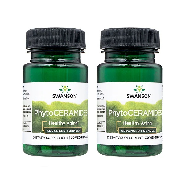 ファイトセラミド アドバンスドフォーミュラー 30錠 2本 スワンソン Swanson フィトセラミド グルテンフリー 海外発送 日時指定不可 国際郵便発送