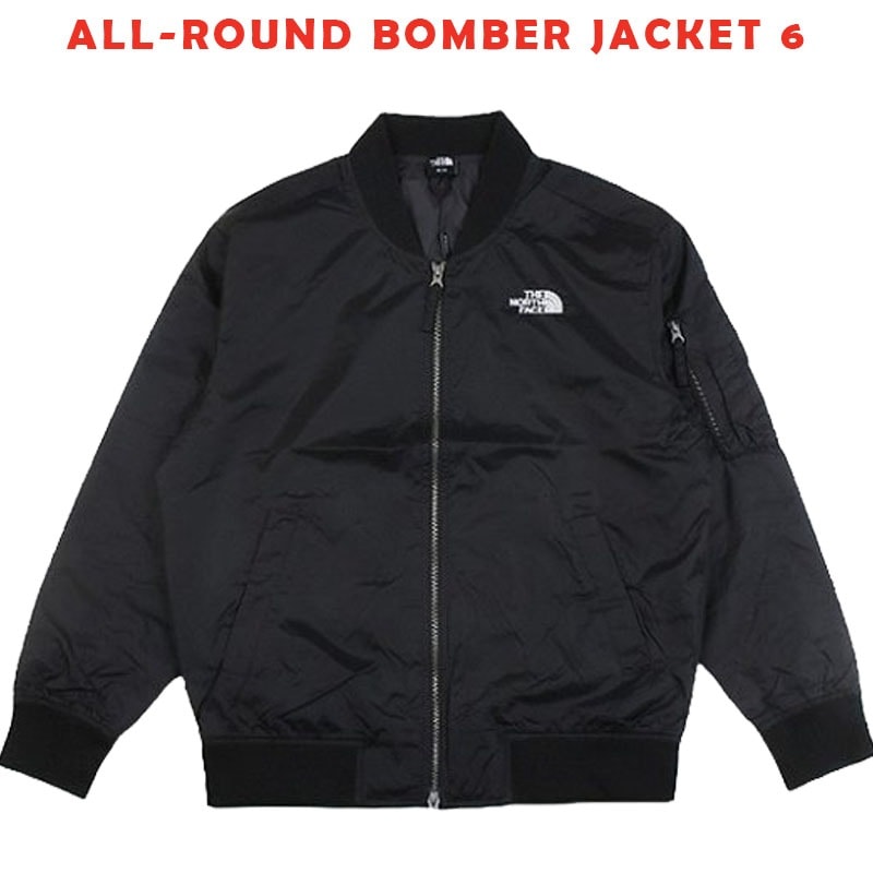 韓国正規品保証 関税負担なし NI3BP65 ALL-ROUND BOMBER JACKET 6デイリー 基本 着装 男子 女子 人気 韓国 ファッション 男女共用 アウトドア