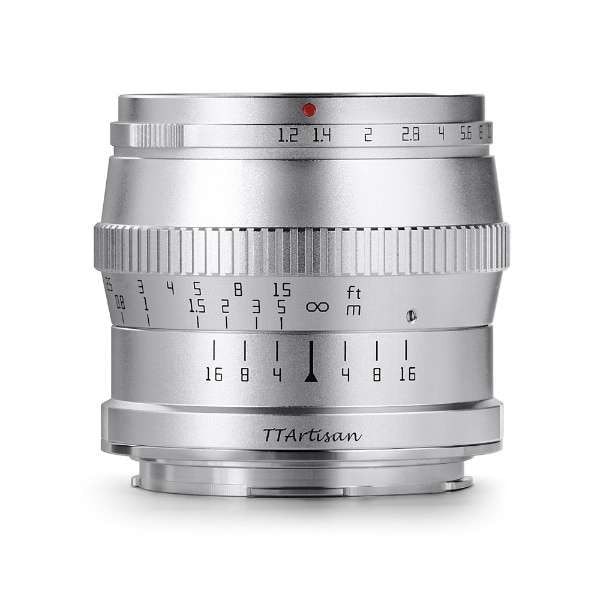 TTArtisan 50mm f/1.2C L(S) シルバー [カメラ用交換レンズ (Lマウント(ライカパナソニックシグマ))]