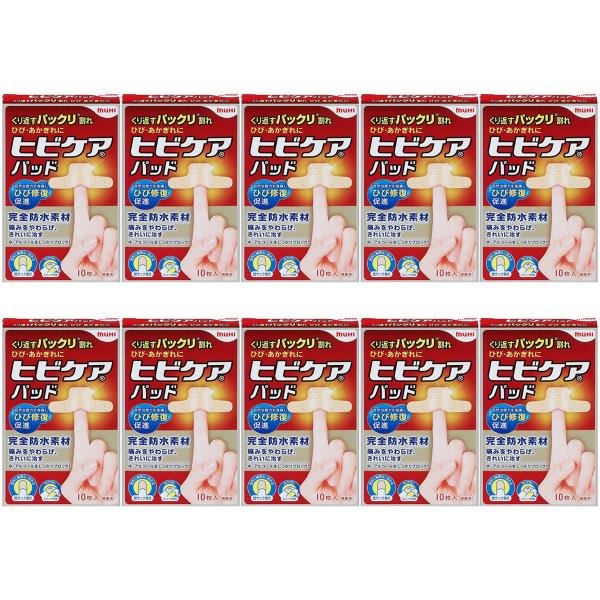 池田模範堂 ヒビケアパッド 10枚入×10個セット