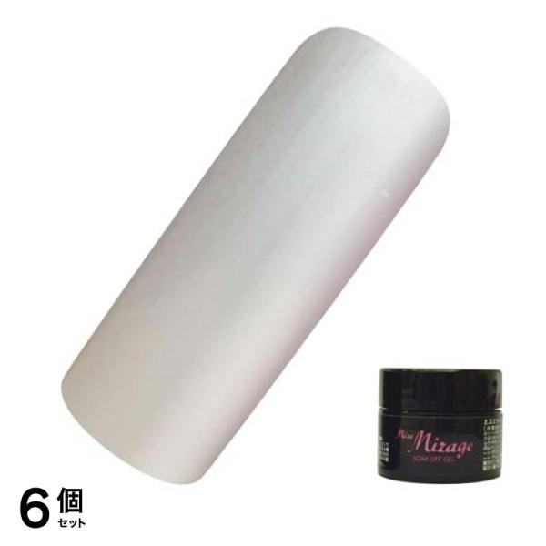 Miss Mirage(ミスミラージュ) ソークオフジェル Sパールホワイト P2S 2.5g 6個セット