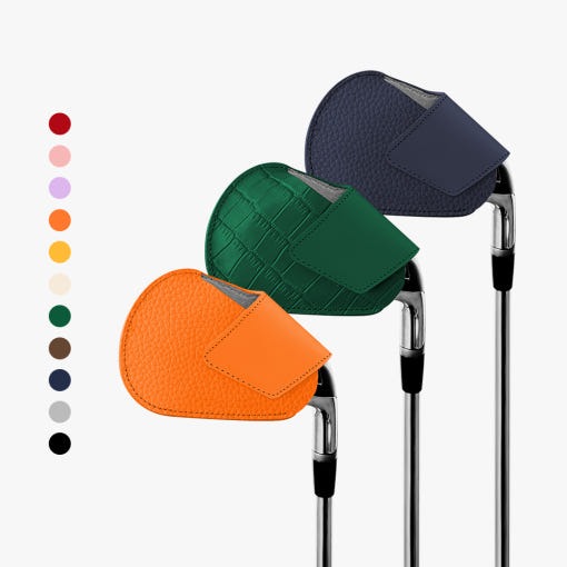 Smith & Leather ゴルフ アイアンカバー マグネット 1P