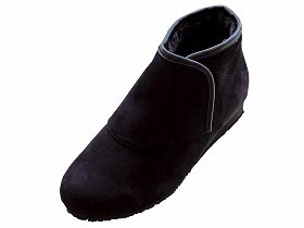 ウェルファン 防寒ブーツ リシェス 防滑ソール 婦人用 ブラック L