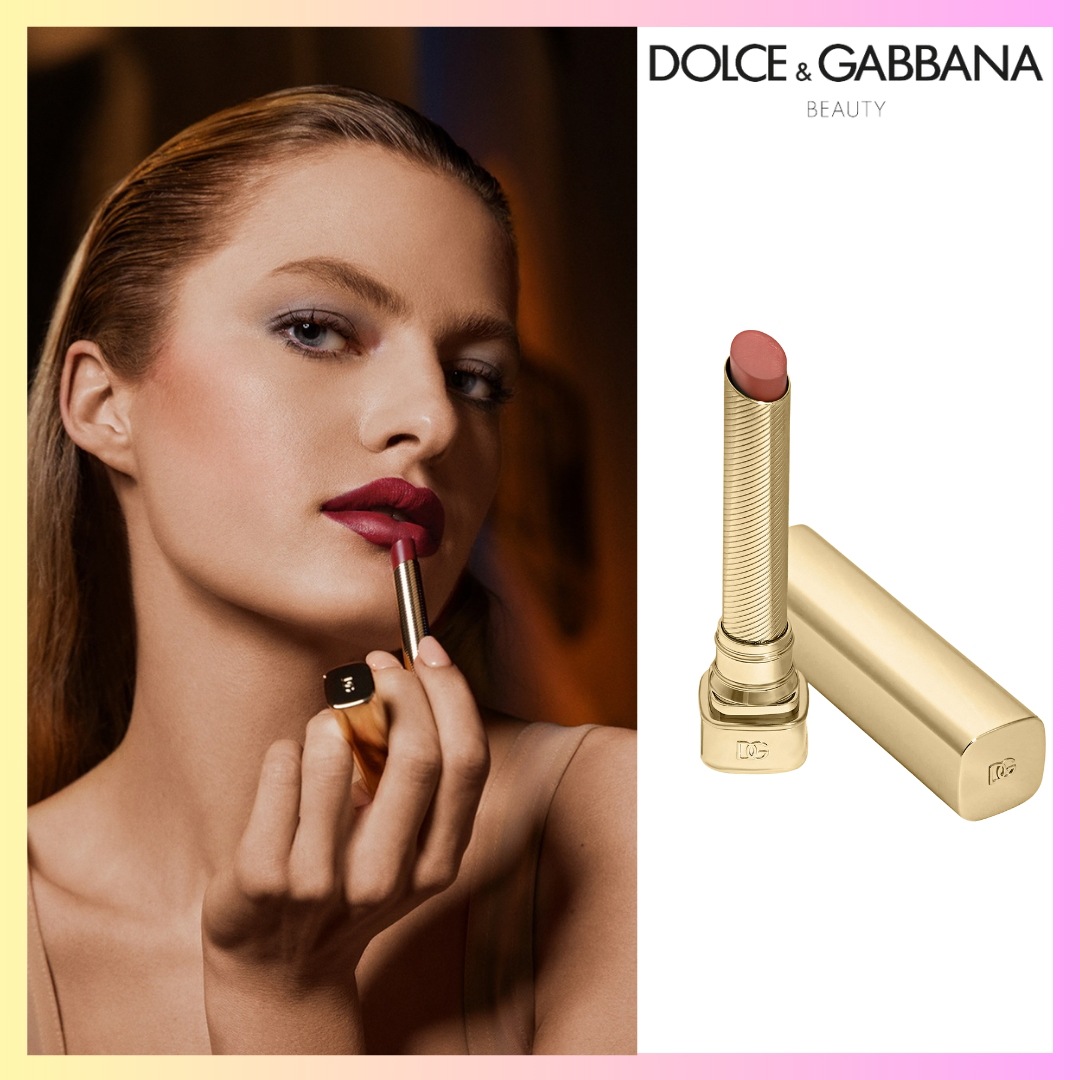 [DOLCE & GABBANA BEAUTY] LIP STYLO MY SCULPT SATIN 18 Colors + FREE OMAKE ツヤ感なめらか上品サテン リップ口紅 サテン 5,550円