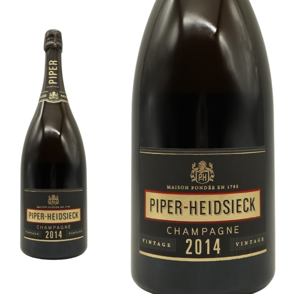 【大型ボトル】パイパー エドシック シャンパーニュ ブリュット ヴィンテージ[2014]年 マグナムサイズ 1500ml 16,016円