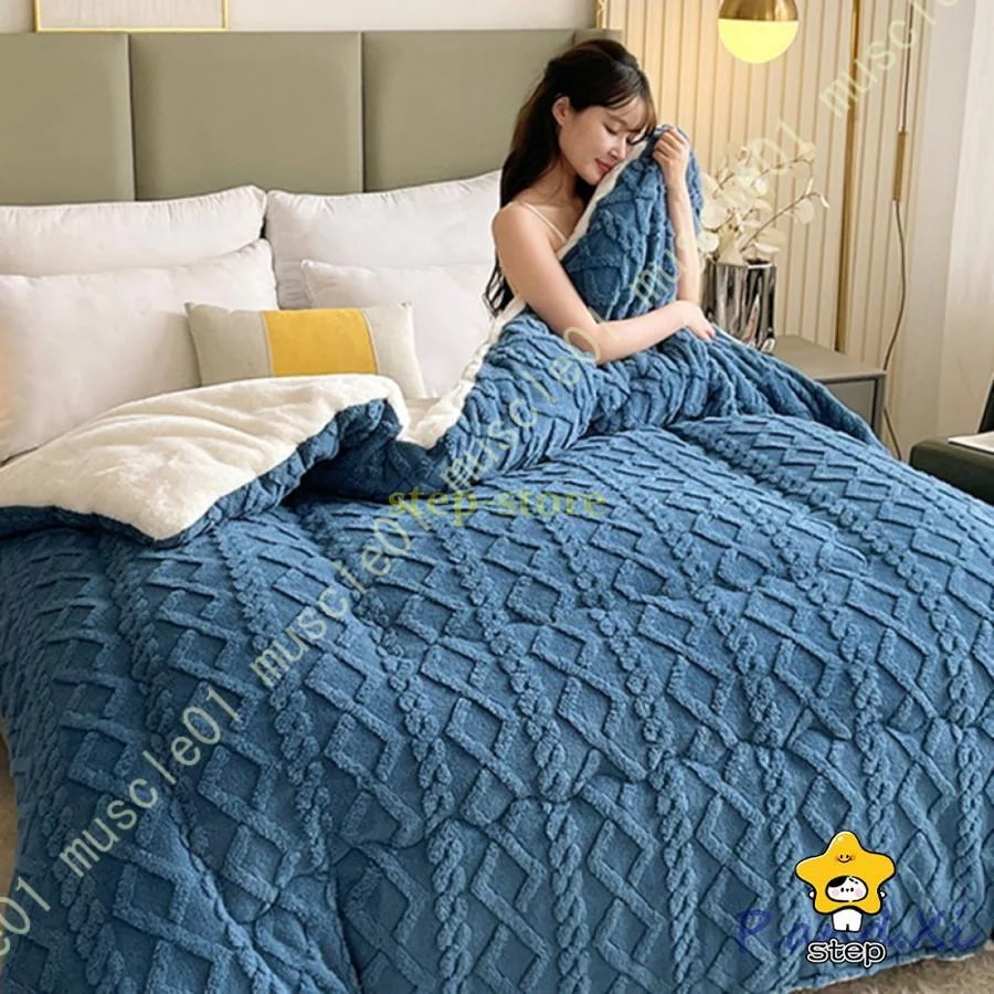 【特価提供】掛け布団 冬 ふわふわ 厚手 冬用布団 シングル ダブル 秋冬向き 暖かい 接触温感 保温 冬用 洗える ボリューム感 布団 冬用毛布 秋冬 フランネル 雲に包まれる