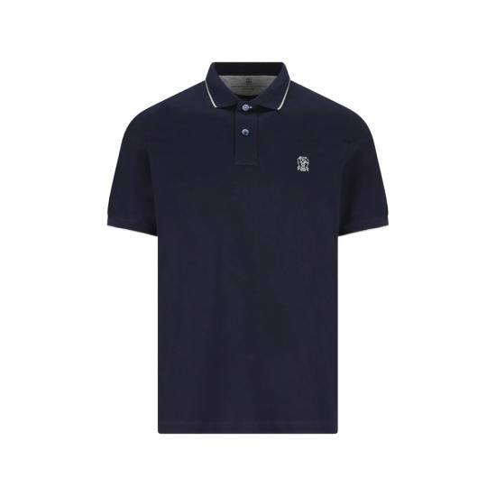 BRUNELLO CUCINELLI Men Polo Shirts M0B139779G CK781 BLUE