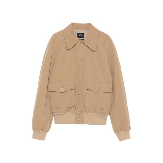 A.P.C. Women Bomber Jackets COHKX F32026 BAA NEUTRALS
