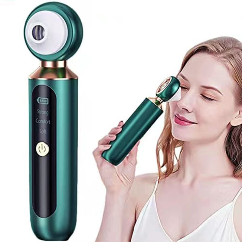 可視化毛穴吸引器 拡大鏡型毛穴吸引器 黒ずみ除去 毛穴美顔器 吸引 汚れ吸引 USB充電式 男女兼用