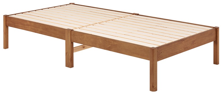 HAGIHARA(萩原) MB-5145SLBR 組立簡単 シングルベッド(ライトブラウン・幅99.5×奥行198×高さ36.5cm) MB5145SLBR 15,435円