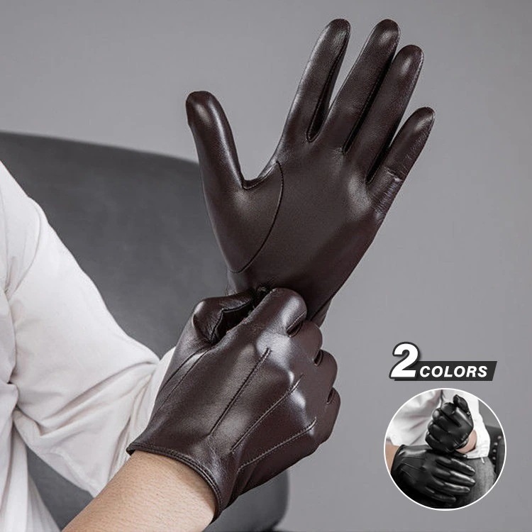 羊革 本革手袋　メンズ　グローブ　レザーグローブ　レザー手袋　裏起毛　glove　バイク手袋　バイクグローブ　レーシンググローブ