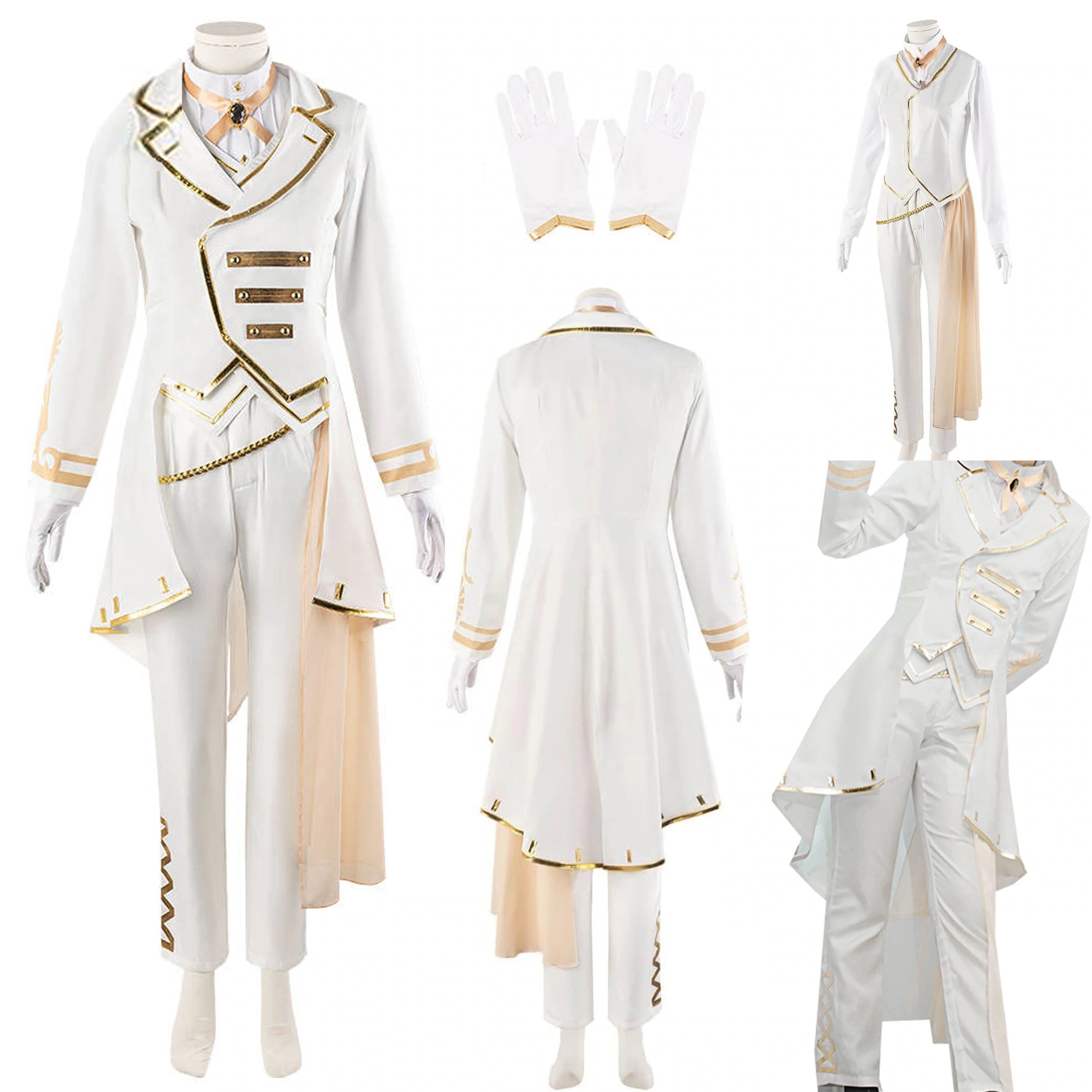 【全シリーズ発売中】 【値引き中】衣装 コスプ イベント 学園祭 ハロウィン 衣装 コスプレ 執事服 弦月藤士郎 渡会雲雀 三枝明那 叶 6周記念 Anniversary 6th Vtuber バーチ