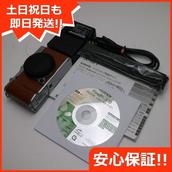 美品 FUJIFILM X-M1 ブラウン ミラーレス一眼 215