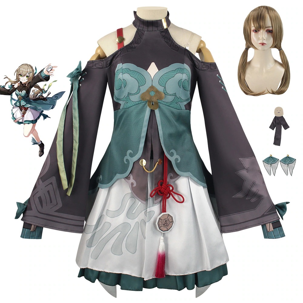 【迅速な出荷】崩壊星穹鉄道青雀服ゲーム同服舞台服星穹鉄道二次元女装