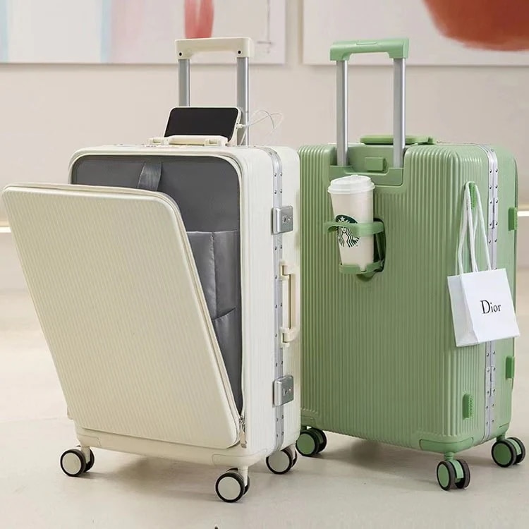 スーツケース 多機能 キャリーケース 機内持ち込み 軽量 USB充電可能 360回転キャスタ 静音 旅行バック 多色 キャリーバッグ 修学 旅行