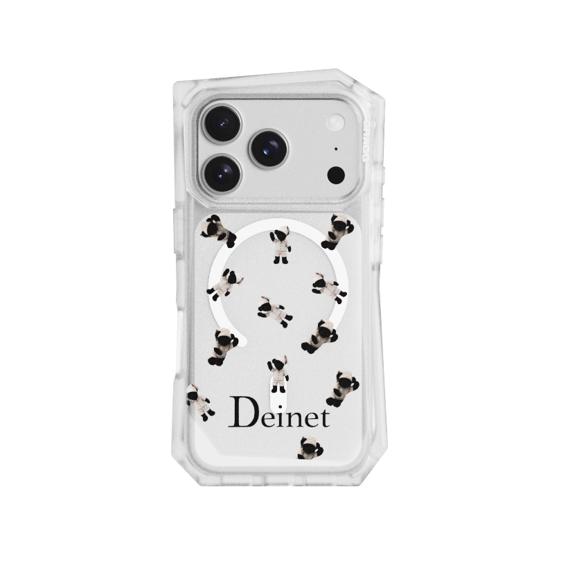 【GRAGG】 MAGSAFE LANDING CORNER CASE CLEAR - NIGHT BEAR IN 正規品
