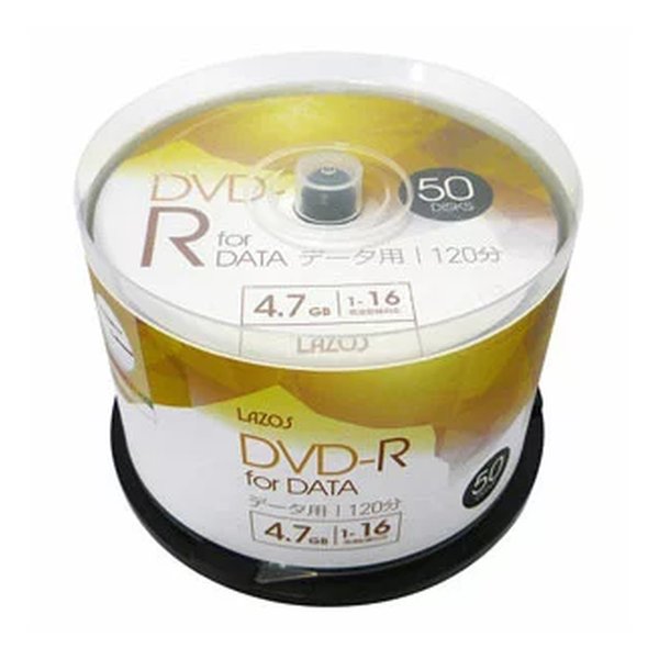 Lazos L-DD50P [DVD-R 16�{�� 50���g]