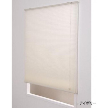 ハニカムスクリーン 彩 幅180×高さ135cm アイボリー