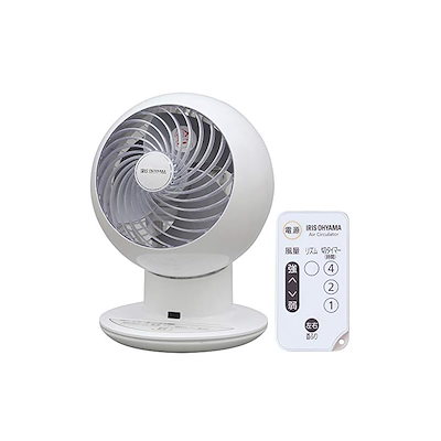 他サイト： アイリスオーヤマ サーキュレーター アイ 静音 左右首振り 18畳 パワフル送風 PCF-SC15 ホワイトの商品画像