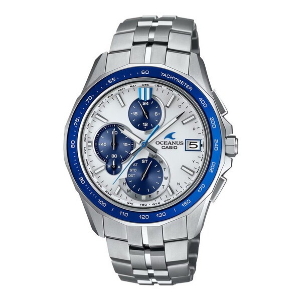 OCW-S7000D-7AJF OCEANUS Manta ソーラー充電腕時計 (メンズウォッチ)