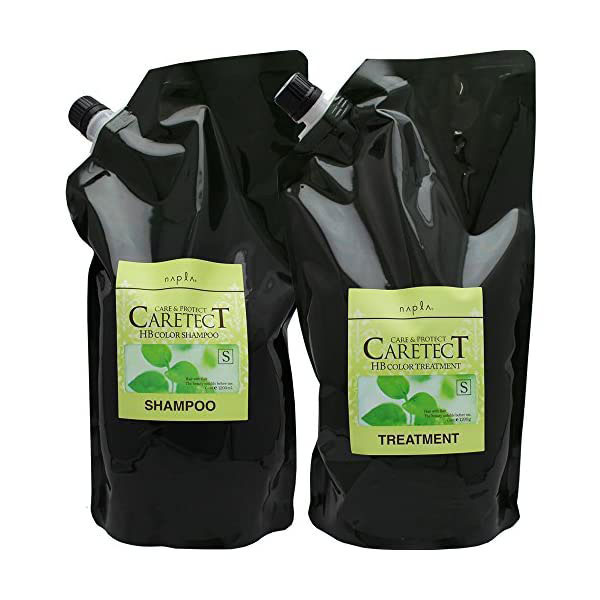 ケアテクト HB カラー シャンプー S 1200ml＋トリートメント S 1200g 詰替用セッ