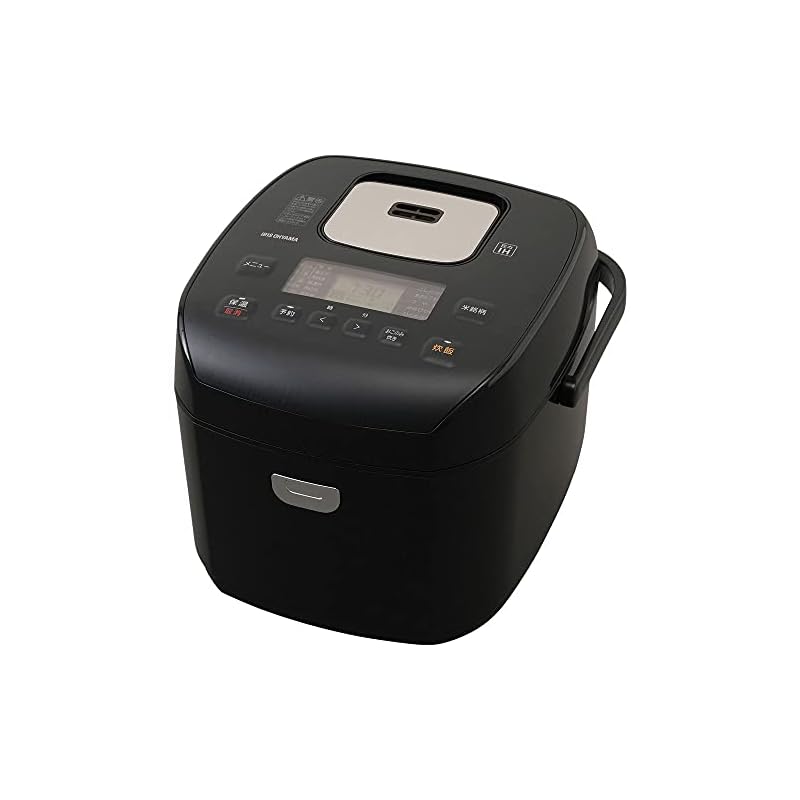 【即納】アイリスオーヤマ 炊飯器 10合 圧力IH式 40銘柄炊き分け機能 極厚火釜 大火力 玄米 RC-PD10-B ブラック