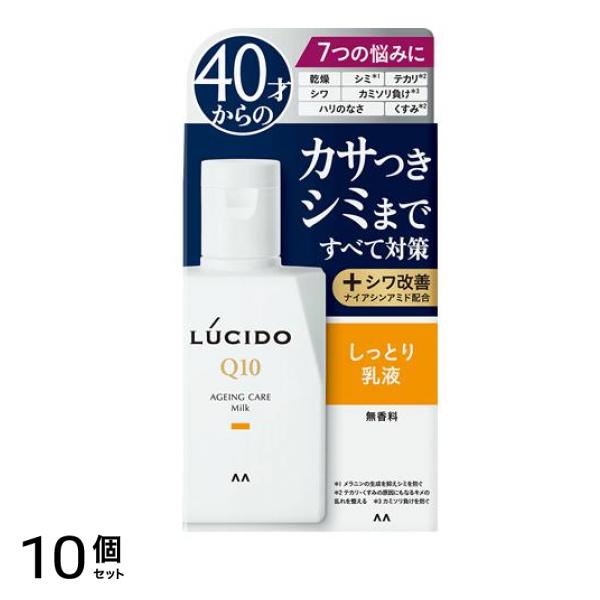 LUCIDO(ルシード) 薬用 トータルケア乳液 100mL 10個セット