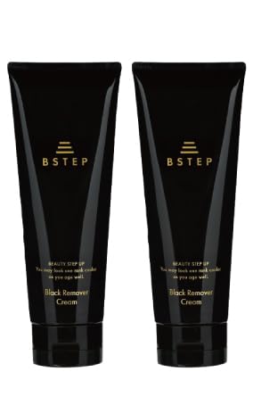 BSTEP 除毛クリーム メンズ 男性 vio 【刺激臭が少なくVIO対応×低刺激で大容量の230g×医薬部外品】 (炭入り2本セット)