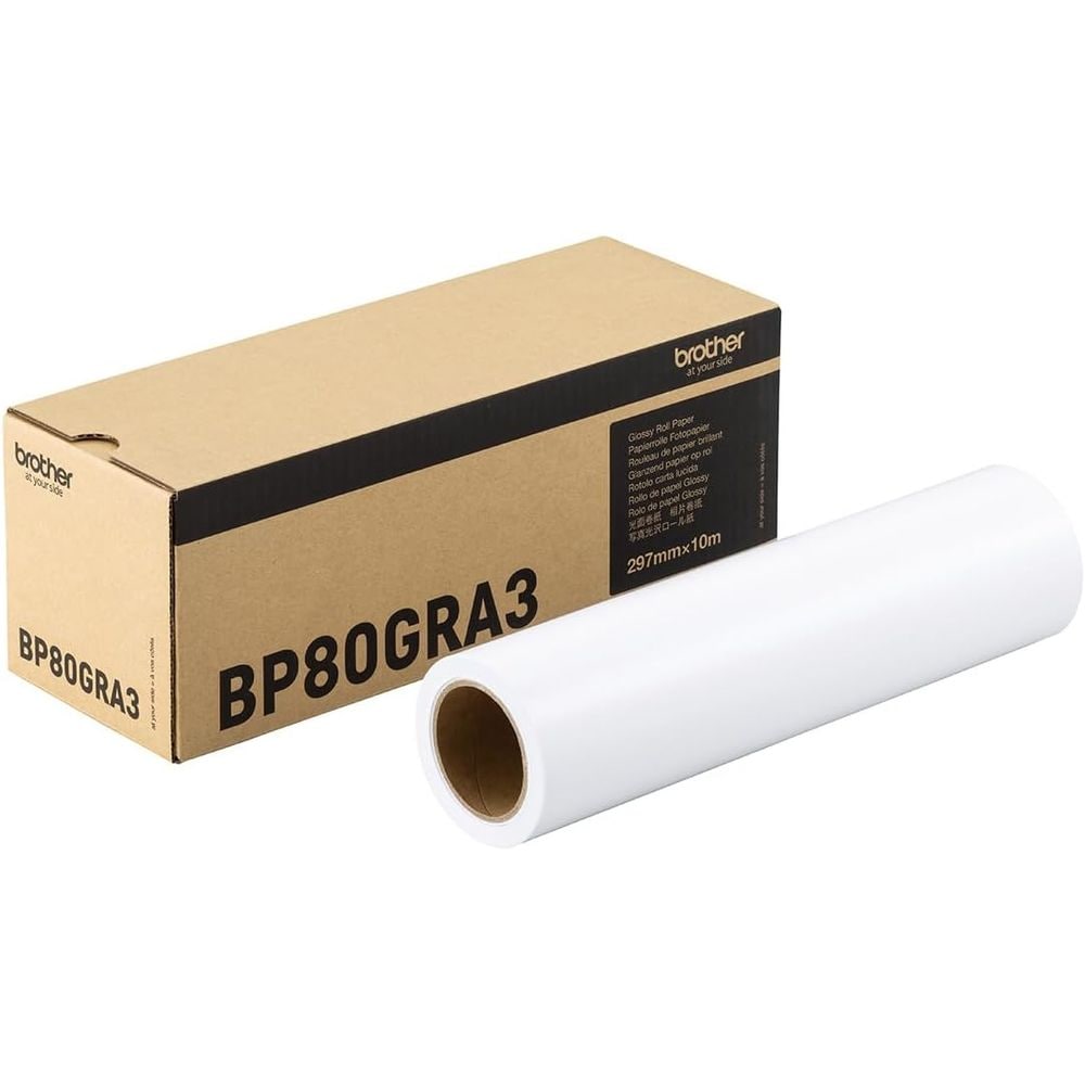 純正 インクジェットロール紙 写真光沢 幅297mmx10m 1巻 BP80GRA3