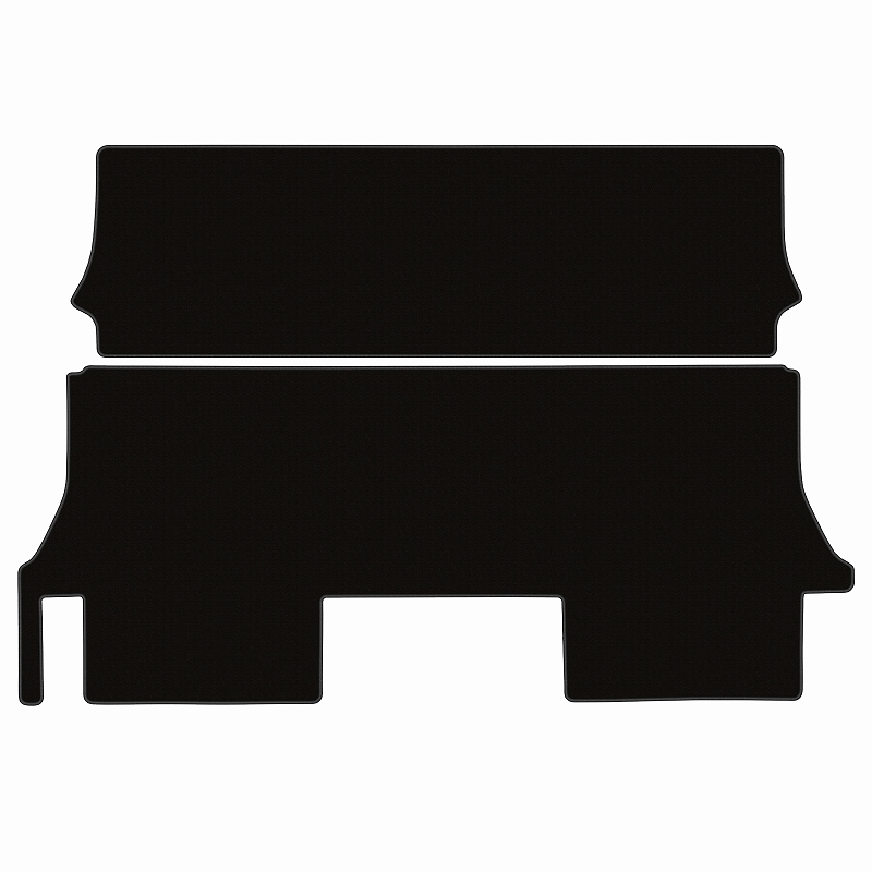 トヨタ ノア ヴォクシー 70系 セカンド・サード用 ラグマット フロアマット [16色から選択]