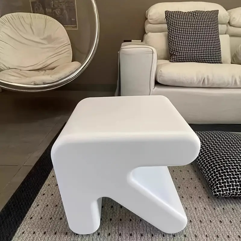 矢印形状の多機能クリエイティブスツール靴替えベンチ＋サイドテーブル＋本棚モダンミニマリストホームデコレーション＆収納アート温かみのある空間のディメンショナルな美学