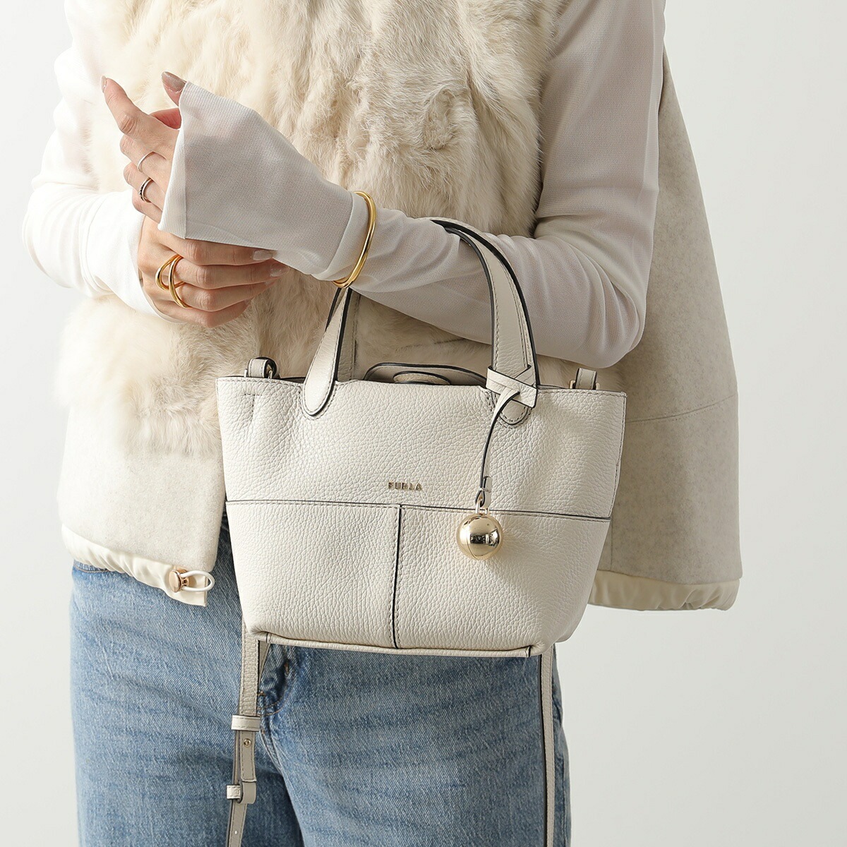 Furla フルラ ショルダーバッグ PRIMROSE MINI TOTE プリムローズ ミニ トート WB01825 HSF000 レディース レザー ハンドバッグ 鞄 PNN00/PANNA