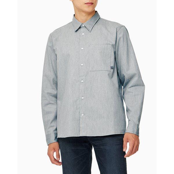 男性メランジユーティリティシャツ(J326189)