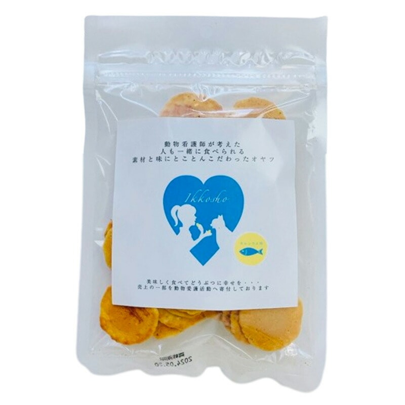 （まとめ買い）一口笑 カルシウムチップス 30g 猫用おやつ [x15]