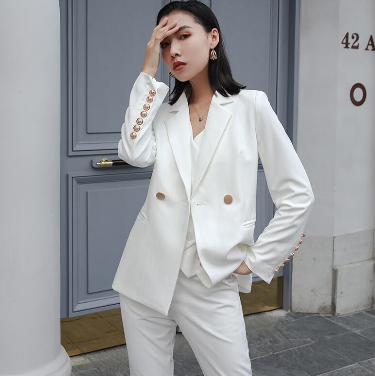 予約受付中リクルートスーツ パンツスーツ レディーススーツ 女性スーツ 3点スーツセット ビジネススーツ 長袖 カジュアル 七五三 フォーマル スリム ボトムス セットアップ ジャケット パンツ 入学