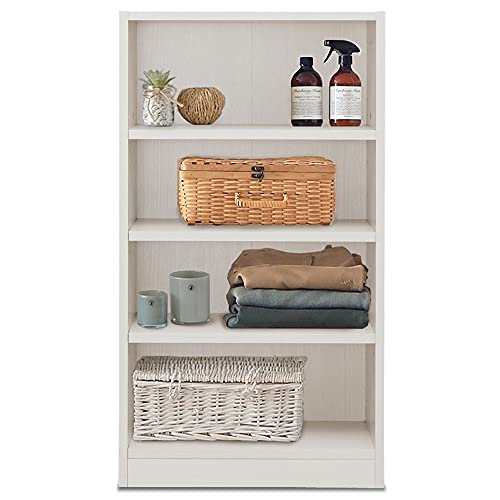 色：オフホワイト サイズ：幅50cm アイリスオーヤマ 収納ラック 本棚 スペースフィット オフホワ