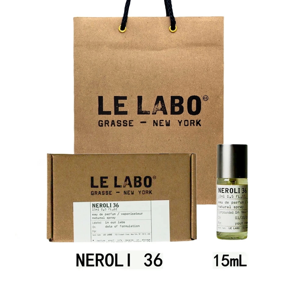 【国内正規品】NEROLI 36 ル ラボ ネロリ 36 オードパルファム 香水 eau de parfum 15mL 【公式BOXラッピング】 香水 ショッパー付き