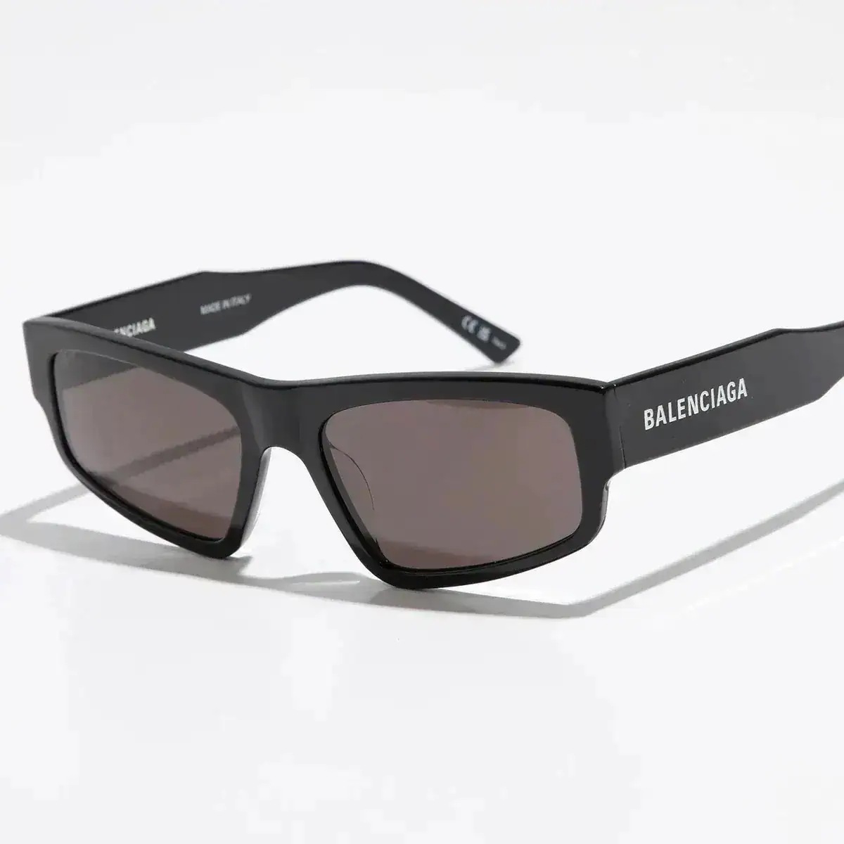 BALENCIAGA バレンシアガ サングラス BB0305S メンズ スクエア型 キャットアイ型 フルリム ロゴ メガネ 眼鏡 アイウェア 001