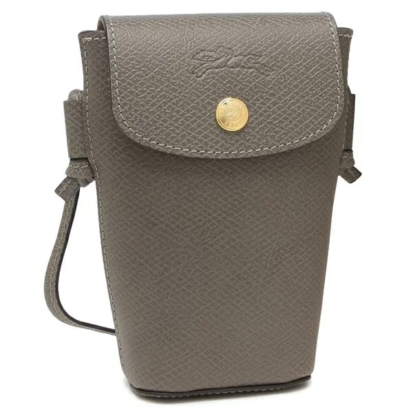 ショルダーバッグ エピュレ スマートフォンケース（フラップ付き） ミニバッグ グレー レディース 34193 HYZ P55