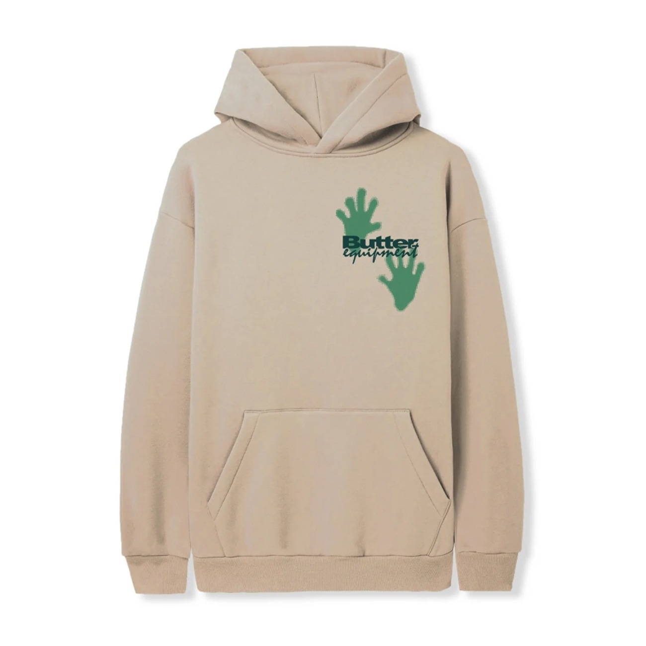 【BUTTER GOODS】 AMPHIBIAN PULLOVER HOOD : TAN