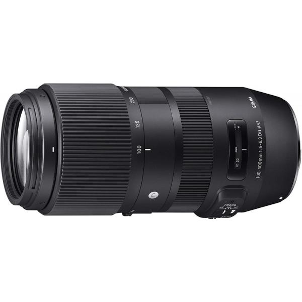 【中古】シグマ SIGMA 100-400mm F5-6.3 DG OS HSM Contemporary C017 キヤノン Canon EFマウント Full-Size/Large-Forma