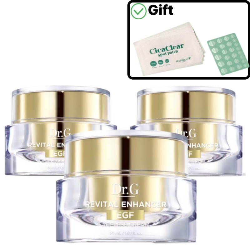 【プレミアム正規品1+1+1】リバイタルエンハンサー エイジレスクリーム 50ml x3