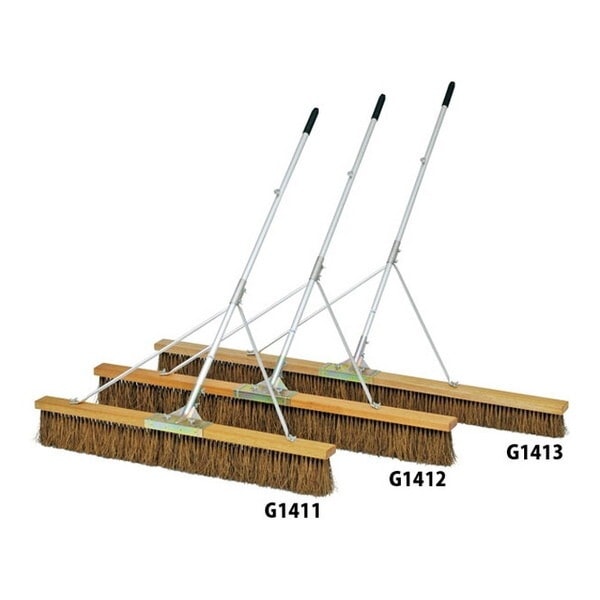 学校体育器具 コートブラシS150SH ブラウン G1412 メーカー直送