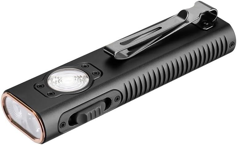 懐中電灯 小型 edcライト 1050ルーメン フラッシュライト 四重光源 インジケーターライト マグネット式 多機能 高輝度 緑の光束 ハンディライト 電量指示 高演色性 CRI95 IPX6防水