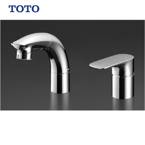 即日出荷 台付シングル混合水栓 エコシングルハンドシャワーエアイン TOTO [TLG05301J] 洗面所・手洗い用　台付き